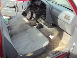1995 TOYOTA PICK UP, 2.4L 5SPEED 2WD, COLOR RED, STK Z15892